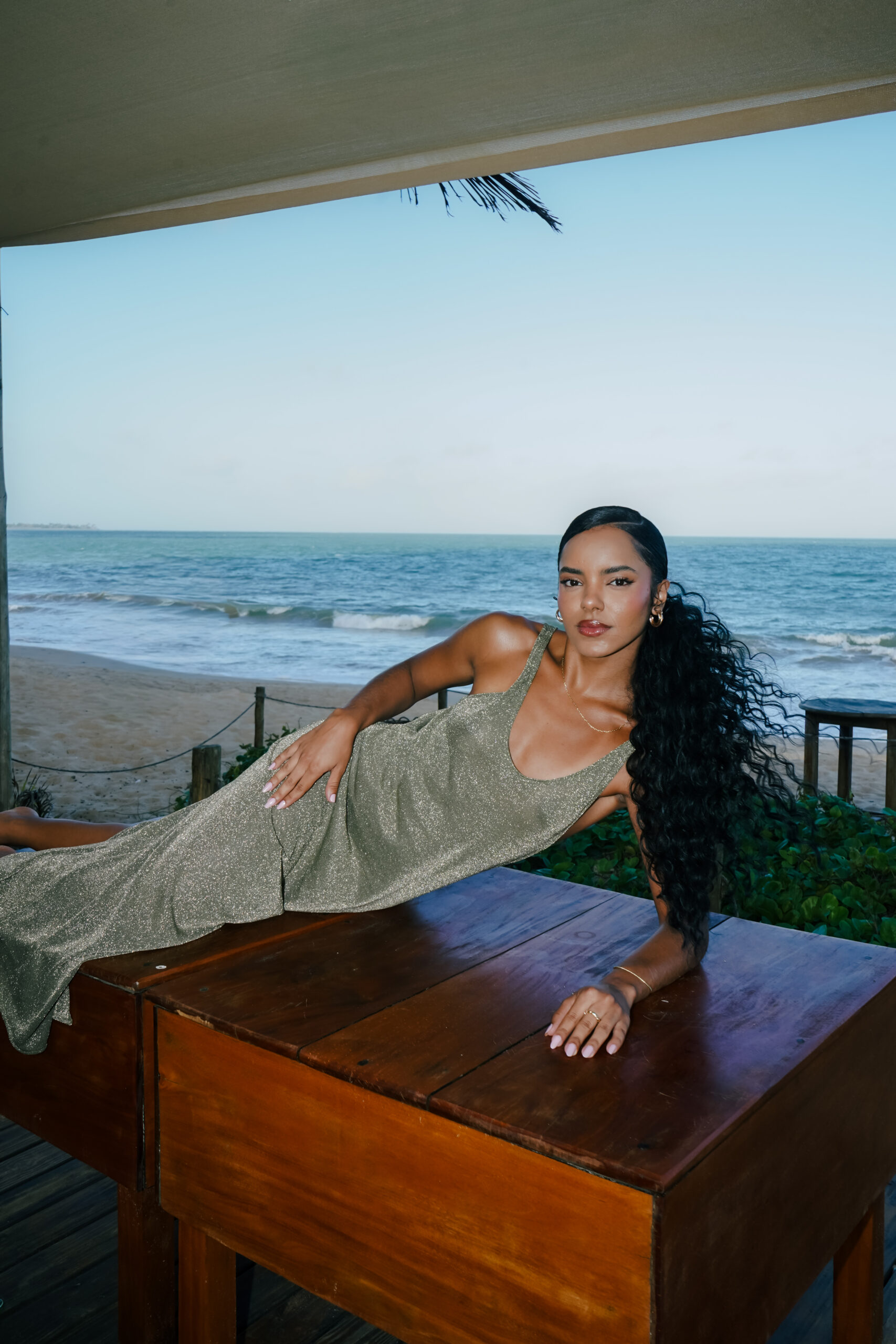 Vestido Destelhou Verde